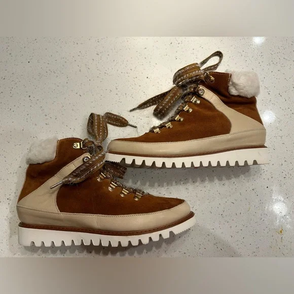 Ron White All Day Heels Nazara Water Resistant Shearling Lined Winter Boot - Picture 4 of 7